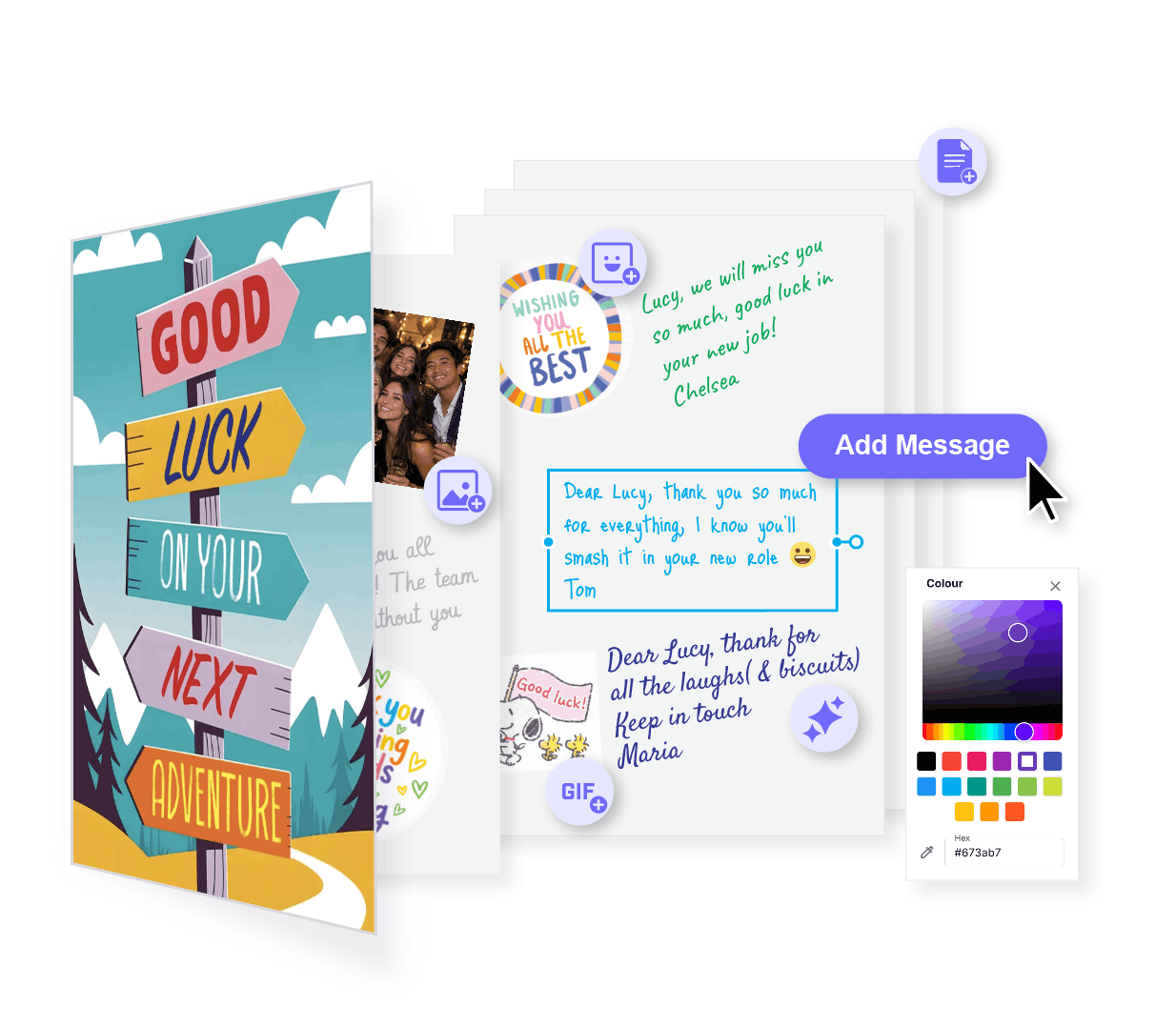 Customise your ecard